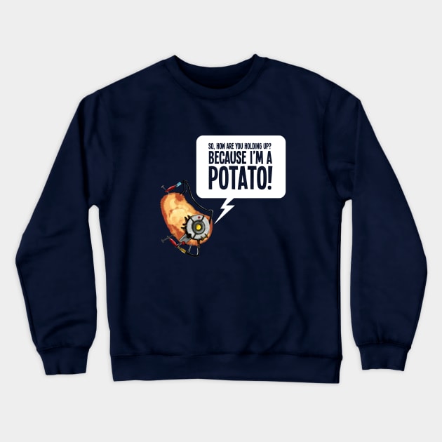 PotaDOS Crewneck Sweatshirt by LeighWortley